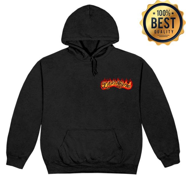 Lil Wayne Official Merch Shop 500 Degreez Airbrush 20Th Anniversary Huppari