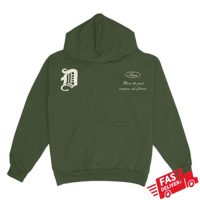 Official Sana Detroit Red Wings Sana Detroit Diag Detroit Sweatshirt - Army Official Sana Detroit Red Wings Sana Detroit Diag Detroit Crew - Army