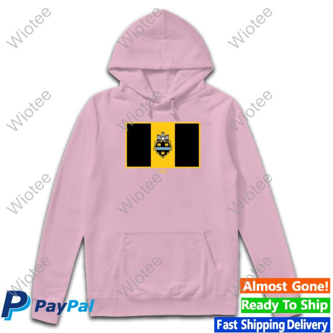 Official Pittsburgh City Flag Shirts Printed In Pittsburgh City Flag Shirt