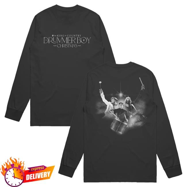 Official For King And Country Merch Drummer Boy Long Sleeve Tshirt
