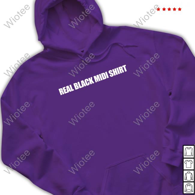 Official Mellie Gothesbian Real Black Midi Shirt Shirts Official Mellie Gothesbian Real Black Midi Shirt T Shirts