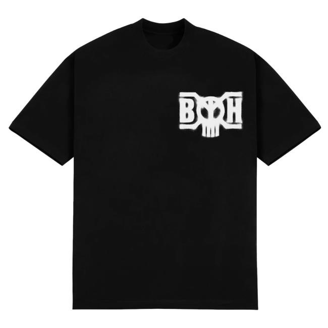 Street Style Babylon La X Bounty Hunter Spray Logo Tee