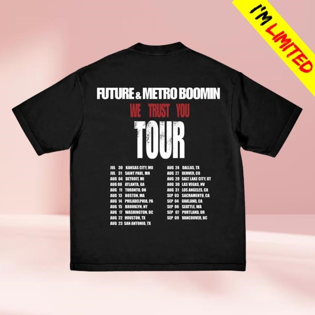 Nightvision Tee Metro Boomin | Shop We Don't Trust You