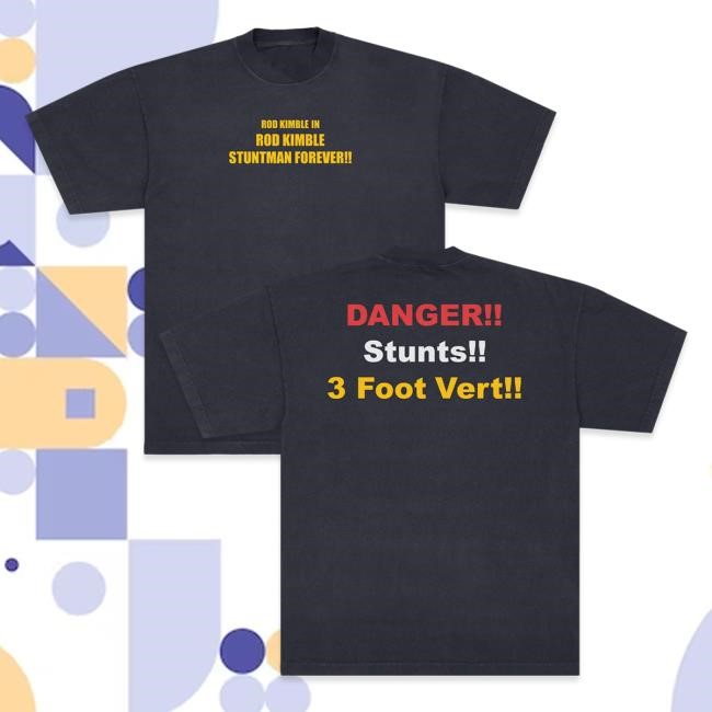 Official Super Yaki Stuntman Forever Tshirt SuperYaki