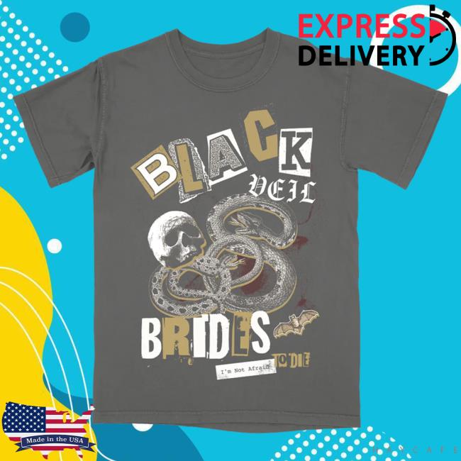 Official Sumerian Records Black Veil Brides Merch Store Not Afraid To Die T-Shirts BlackVeilBrides
