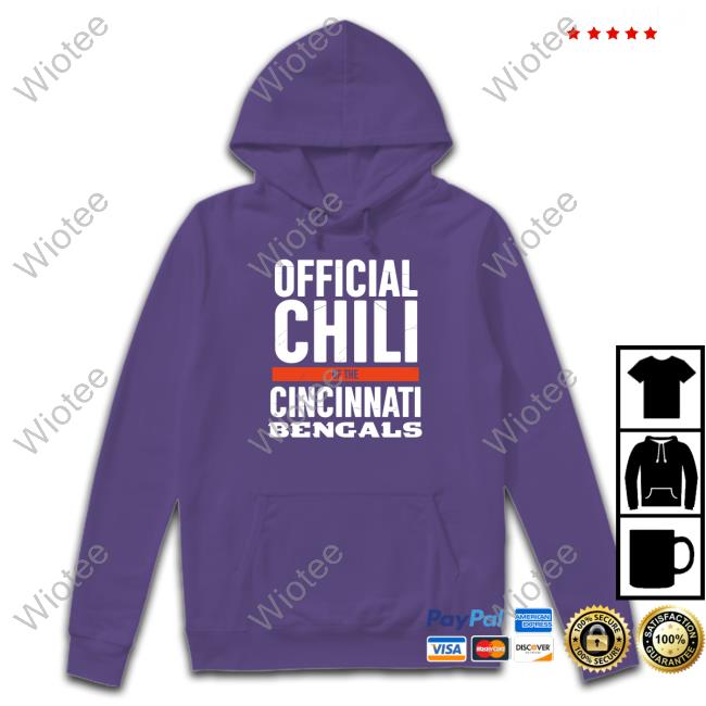Skyline Chili Official Chili Of The Cincinnati Bengals T Shirt Official Chili Of The Cincinnati Bengals T-Shirt