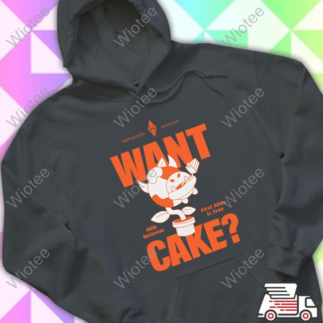 Official Sims 4 Merch Store Want Cake Tee Official Sims 4 Merch Store Want Cake Tee Shirt