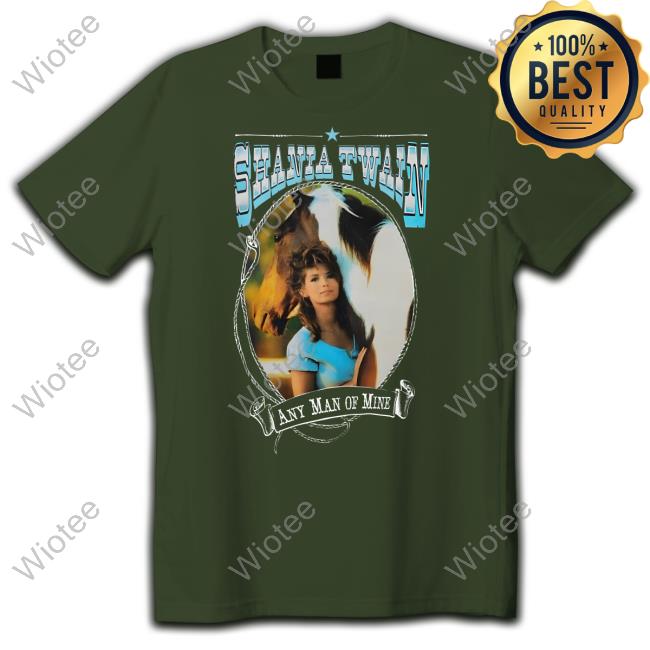 Official Arlo Eq Merch Taylor Swift Shania Twain Any Man Of Mine Tours Tee Taylor Swift Shania Twain Any Man Of Mine T-Shirt