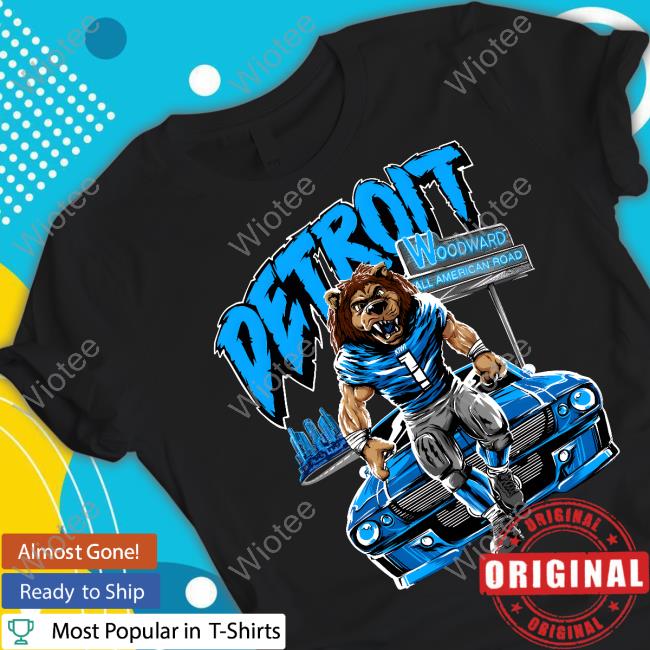 Kiwiclo Detroit Woodward All America Crewneck Sweatshirt