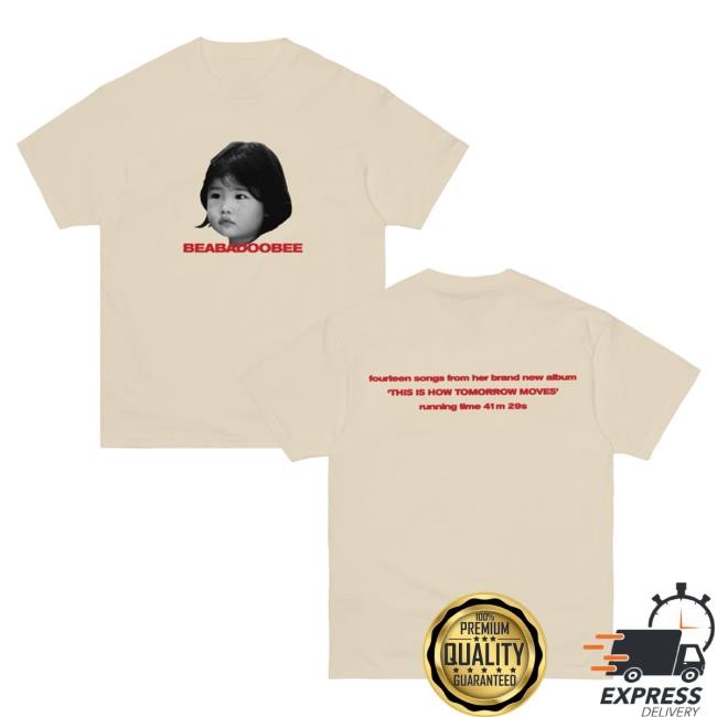 Official Beabadoobee Merch Beabadoobee This Is How Tomorrow Moves Album Shirts
