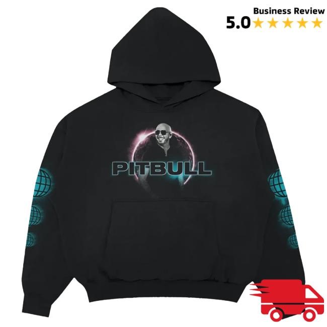 Official Pitbull Merch Store Pitbull Eclipse Photo Hoody