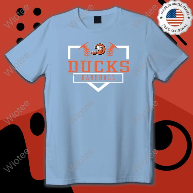 Official Ducks Baseball Long Sleeve Tee Official Daniel Murphy Ducks Baseball Shirt