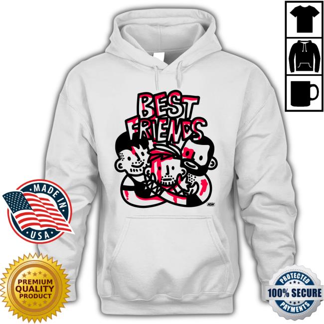 ShopAEW Best Friend Long Sleeve T Shirt ShopAEW Best Friend Long Sleeve T Shirt