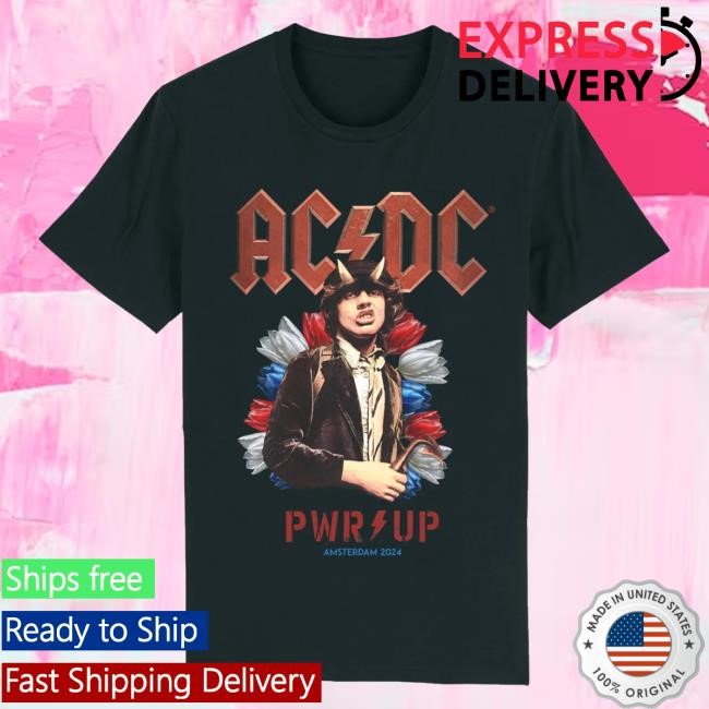 Official Ac Dc Merch Store Ac/Dc Munich 2024 Tour Tees Ac Dc Shop Acdc Clothing