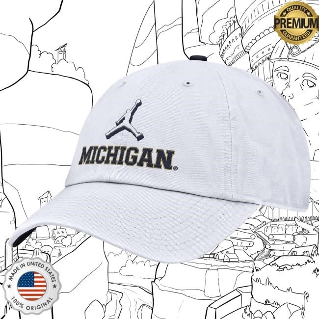 Michigan Wolverines Nike Jordan White Adjustable Primetime Club Hat The M Den Official Shop Michigan Wolverines Nike Jordan White Adjustable Primetime Club Hat The M Den Official Shop