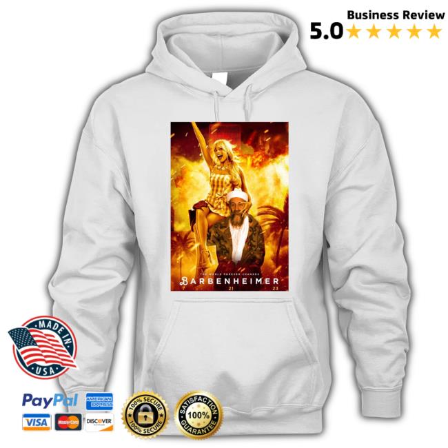 Barbenheimer Crewneck Sweatshirt The World Forever Changes Barbenheimer Tee