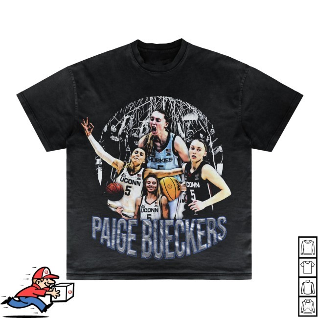 Paige Bueckers Vintage T Shirt Bucket Culture