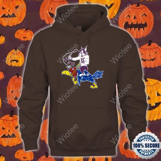 Vintage K-State Wildcat vs K-U Jayhawk Shirts Vintage K-State Wildcat vs K-U Jayhawk T-Shirt