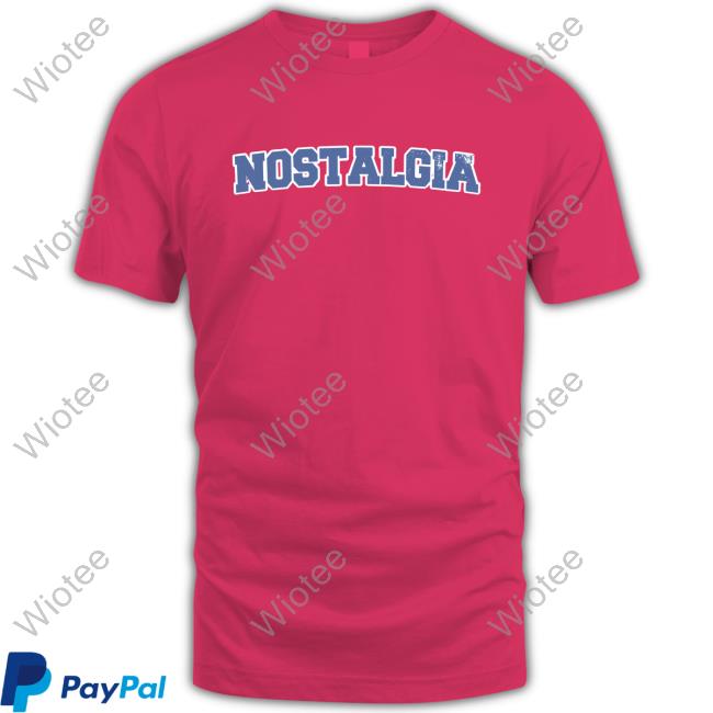 Official Luke Hemmings Merch Store Nostalgia Pink Retro Shirt