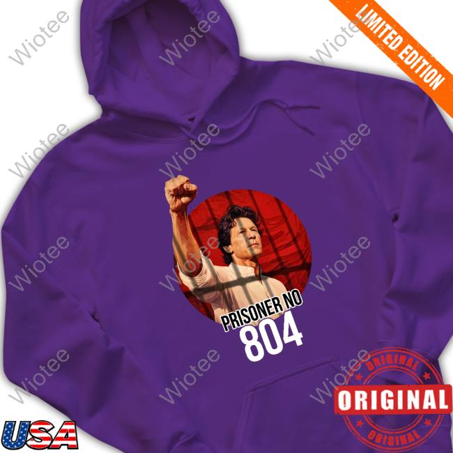 Official Prisoner No 804 T-Shirt Imran Kha Prisoner No 804 T-Shirt