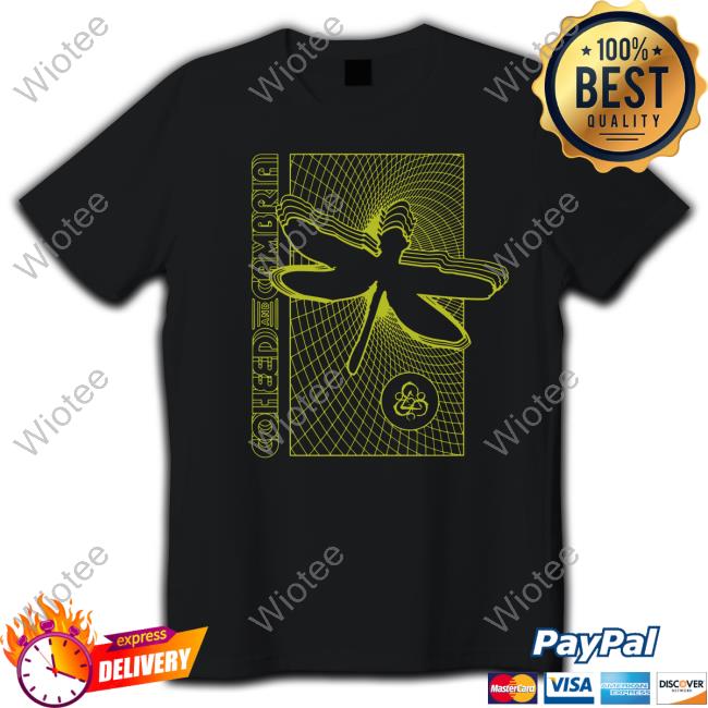 Official Coheed And Cambria Merch Dragonfly T Shirt