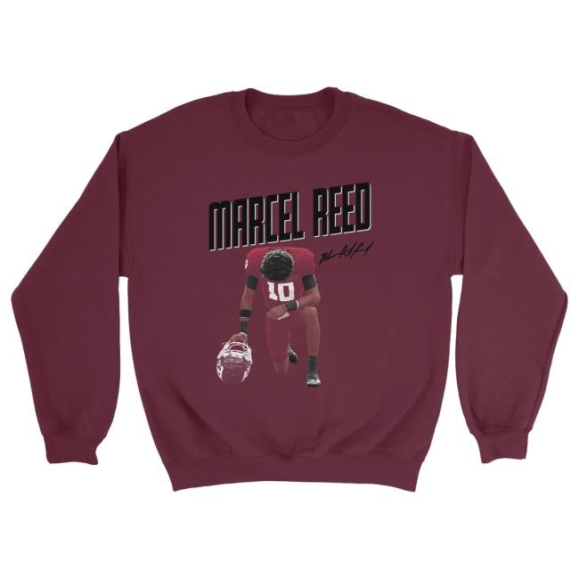 Official Nil Store Merch Shop Marcel Reed Pregame Maroon Popover Hoodie Official Nil Store Merch Shop Marcel Reed Pregame Maroon Popover Hoodie