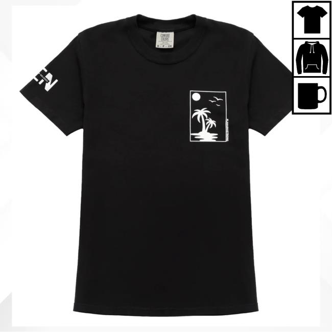 Not Enough Nelsons Merch Lahaina Strong Black T Shirt