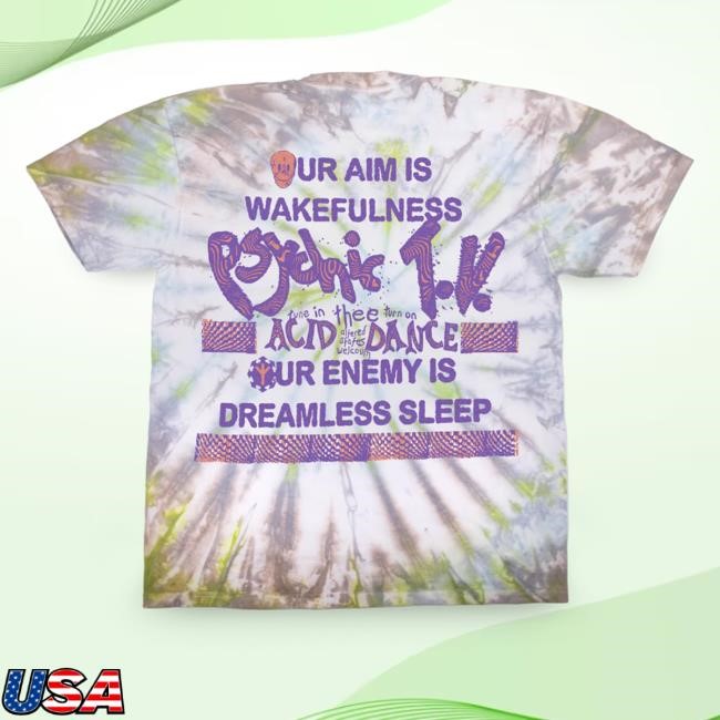 Official Online Ceramics Clothing Genesis P-Orridge "Even Furthur" Dyed Attractive Shirt OnlineCeramics