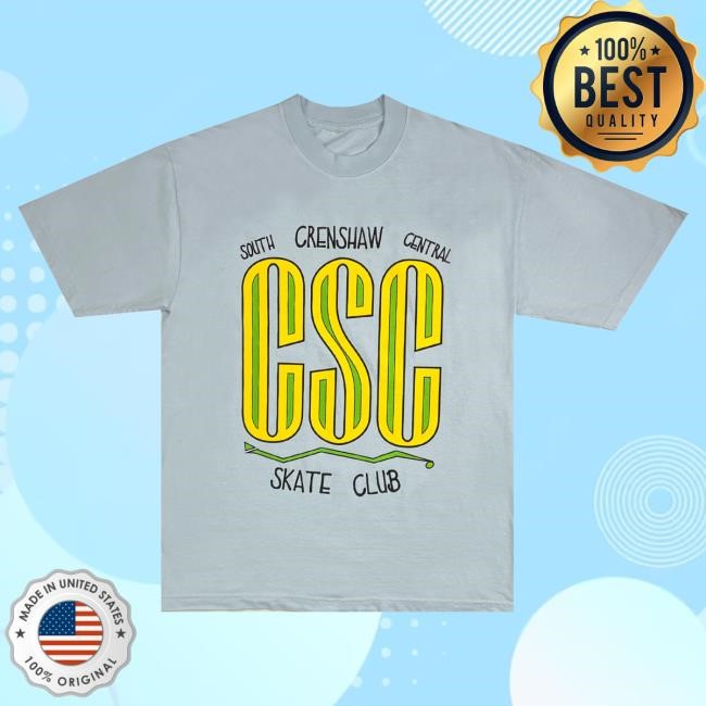 Official Crenshaw Skate Club TRIBE Shirt New