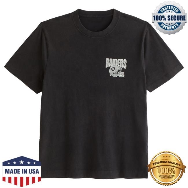 Official Abercrombie And Fitch Apparel Clothing Merch Las Vegas Raiders Graphic New Shirt Abercrombie Store Shop