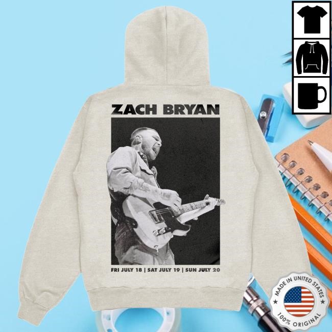 Official Zach Bryan Merch Store Meadowlands Hooded Sweatshirt