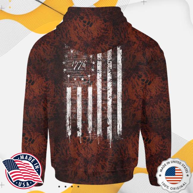 Official Howitzer Clothing 1776 We The People Sweatshirt Heather Grey Multi