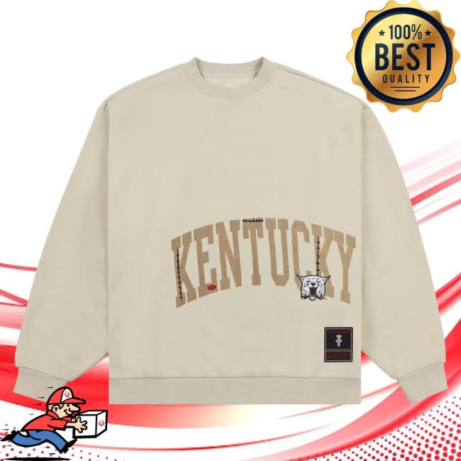 Official Travis Scott Utopia Merch Store CJ X M&N X UNIVERSITY OF KENTUCKY Crewneck Sweatshirt Travis Scott Apparel Clothing TravisScott