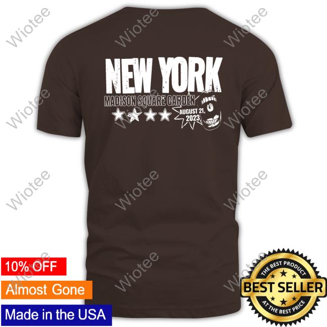 Official The 5 Seconds Of Summer Show World Tour 2023 New York Madison Square Carden Tee Ny Exclusive Msg Event Tee