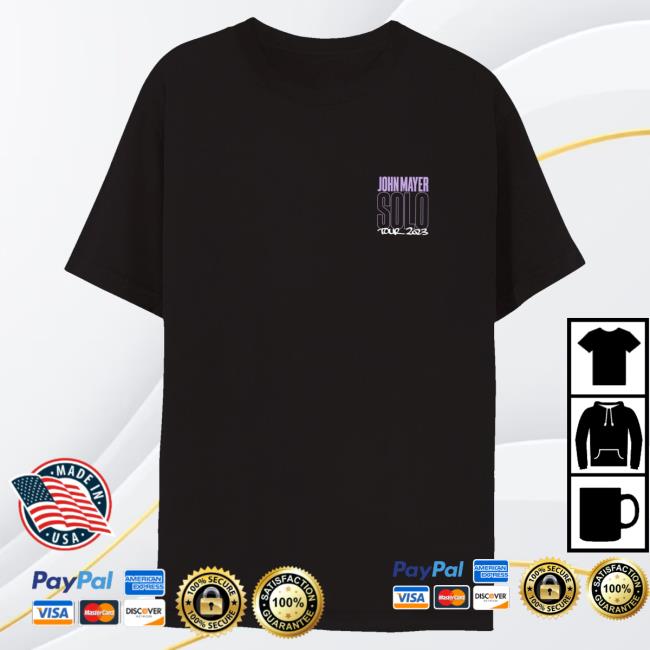 Official John Mayer Clothing Store Shop John Mayer Solo Tour St Louis Event Tees JohnMayer Merch