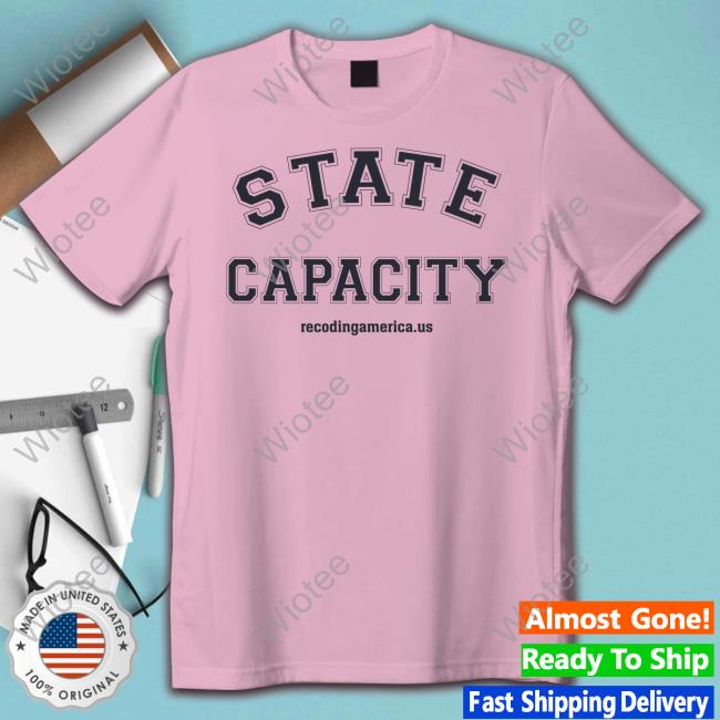 Official Jennifer Pahlka State Capacity Recoding America Us Shirt