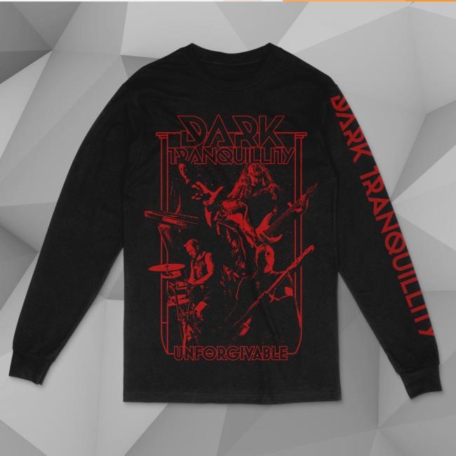 Official Dark Tranquillity Unforgivable Long Sleeve Shirt Official Dark Tranquillity Unforgivable L/S T Shirt