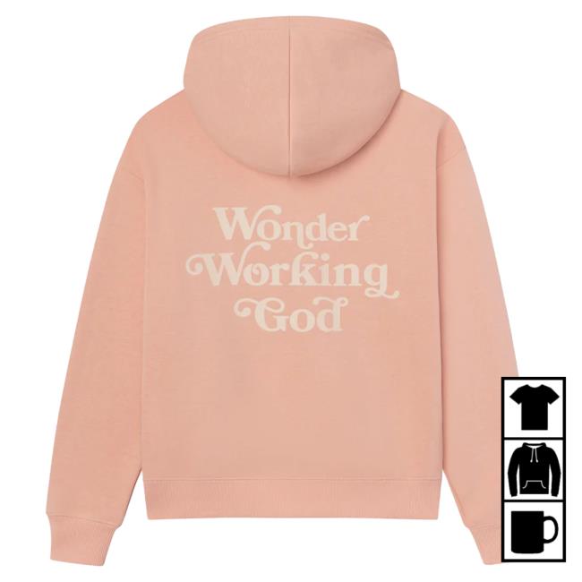 Official Elevated Faith Clothing Wonder Working God Unisex Crew Official Elevated Faith Clothing Wonder Working God Unisex Pull Over Hoodie