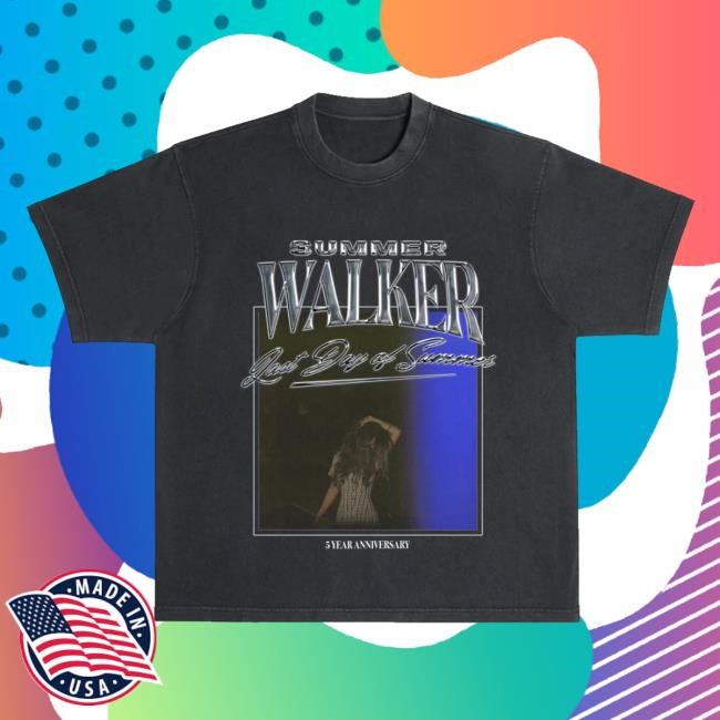 Official Summer Walker Merch Shop Cover New Tee - Summer Walker Store