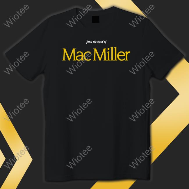 From The Mind Of Mac Miller There's A Bird In The Sky Shirt Black