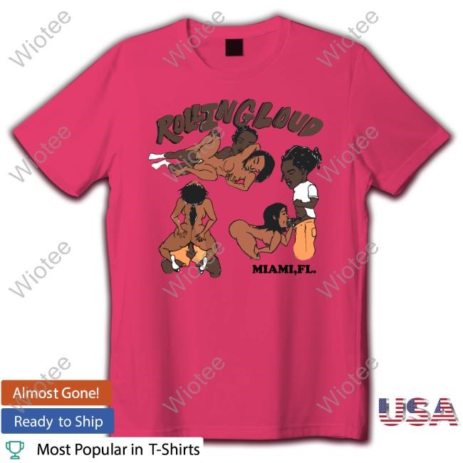 Official Awge ASAP Rocky Rolling Loud A$AP Tee Shirt