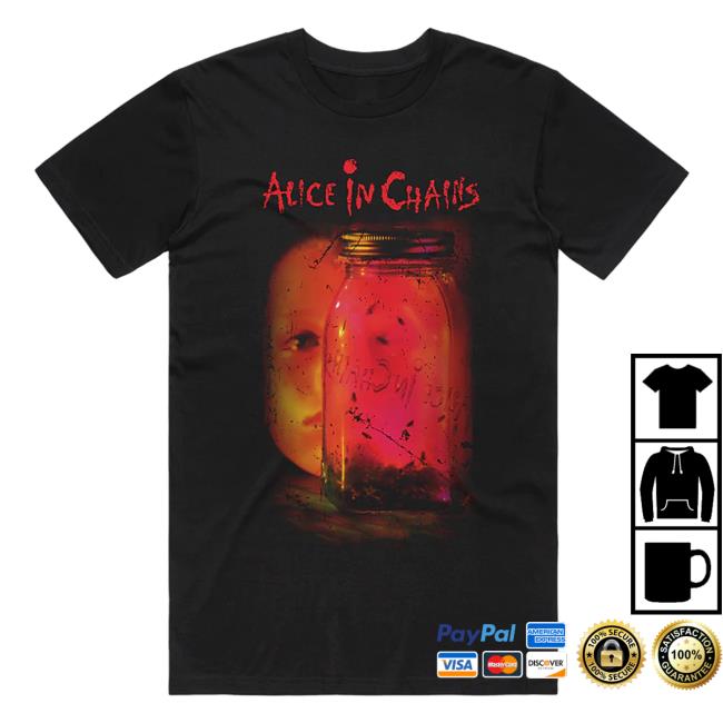 Official Alice In Chains Merch Jar Of Flies Hoodie