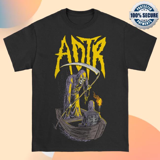 A Day To Remember Skeleton Boat T Shirt