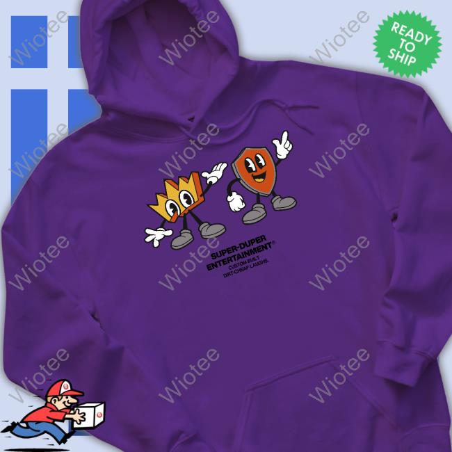 Super-Duper Entertainment Custom Built Dirt-Cheap Laughs Hoodie