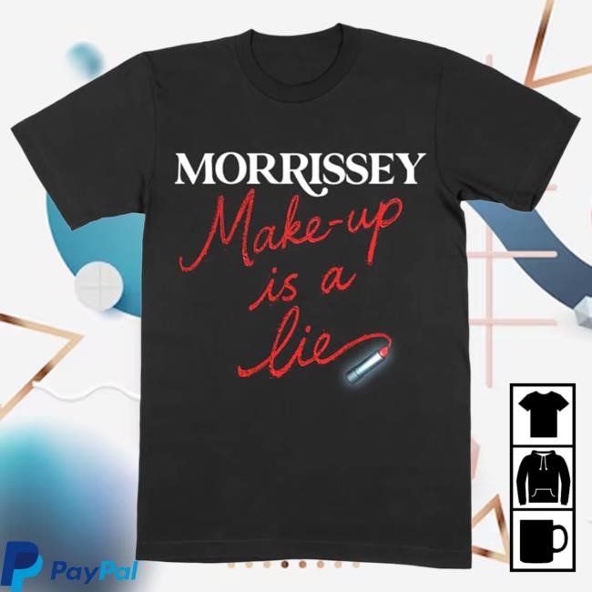 Vintage Style Morrissey Lipstick Graphic Tee for Indie Fans Concert Must-Have Morrissey Lipstick Graphic Tee Design