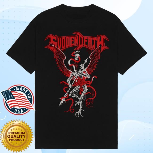 Official Svdden Death Merch Svdden Death "Archdemon" T-Shirts In Black. SvddenDeath