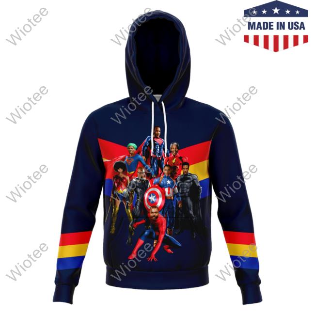 Official Melanin Clothing Store Shop Black Super Heroes Sweatshirt Melaninapparel Merch