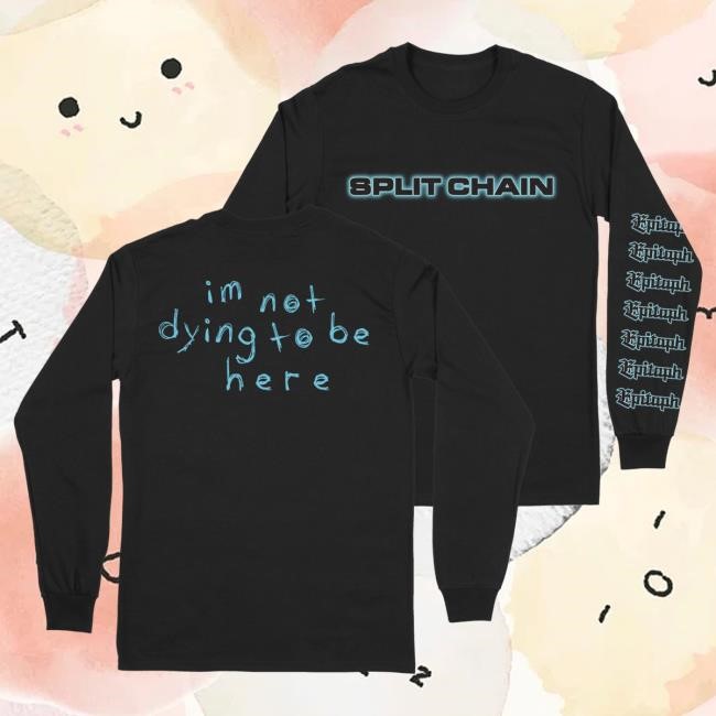 Official Down Right Merch Split Chain - IDNTBH L/S Tee
