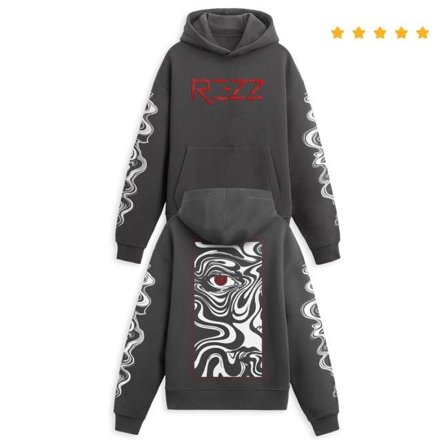 Official Rezz Merch Store Shop REZZ - EQ Ultra Premium Heavyweight Hooded Sweatshirt