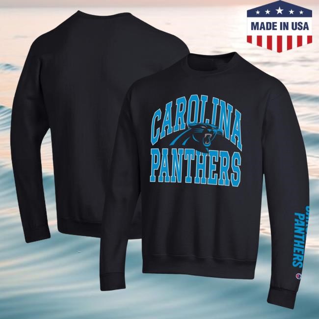 NFL Football Carolina Panthers Champion Powerblend Sweatshirt Archive
